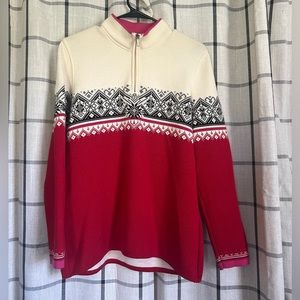 Dale Norway 1/4 zip sweater